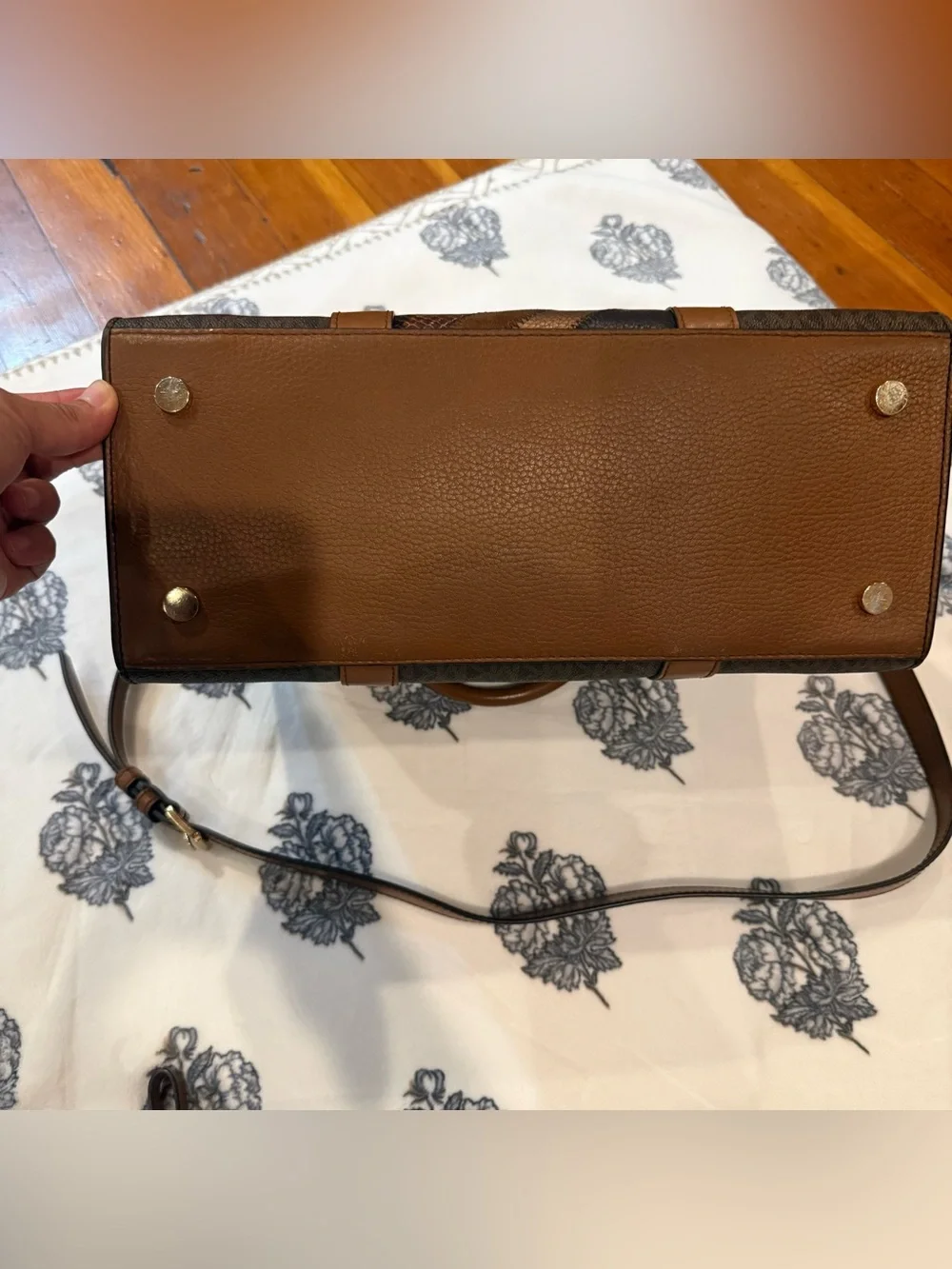 Michael Kors Nouveau Hamilton Large Satchel & Jet Set Wristlet Set